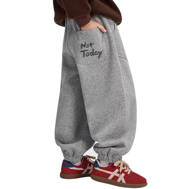 Jungen bequeme Sweatpants mit einzigartigem Design Drune
