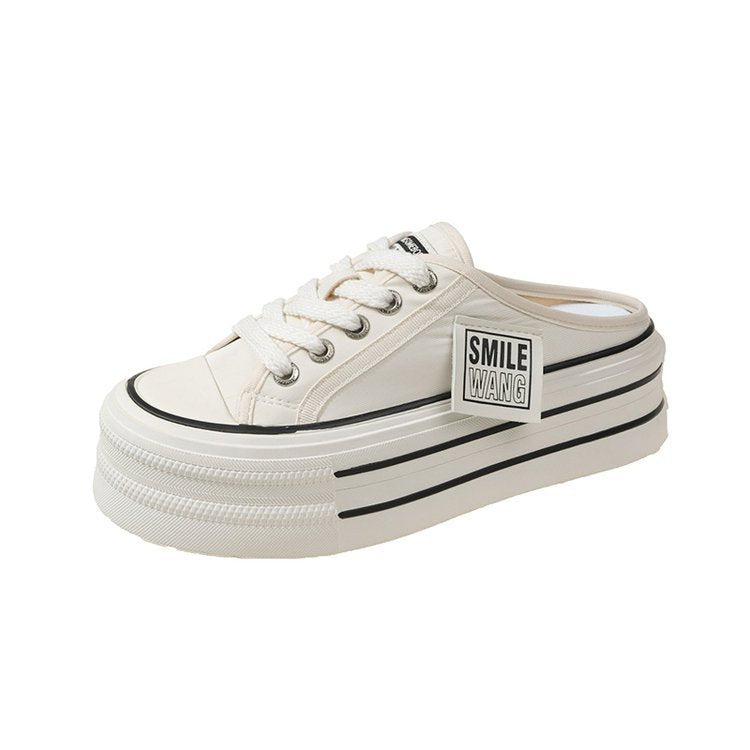 Damen Freizeitsneaker mit modischem Plateau-Design und atmungsaktivem Obermaterial Drune