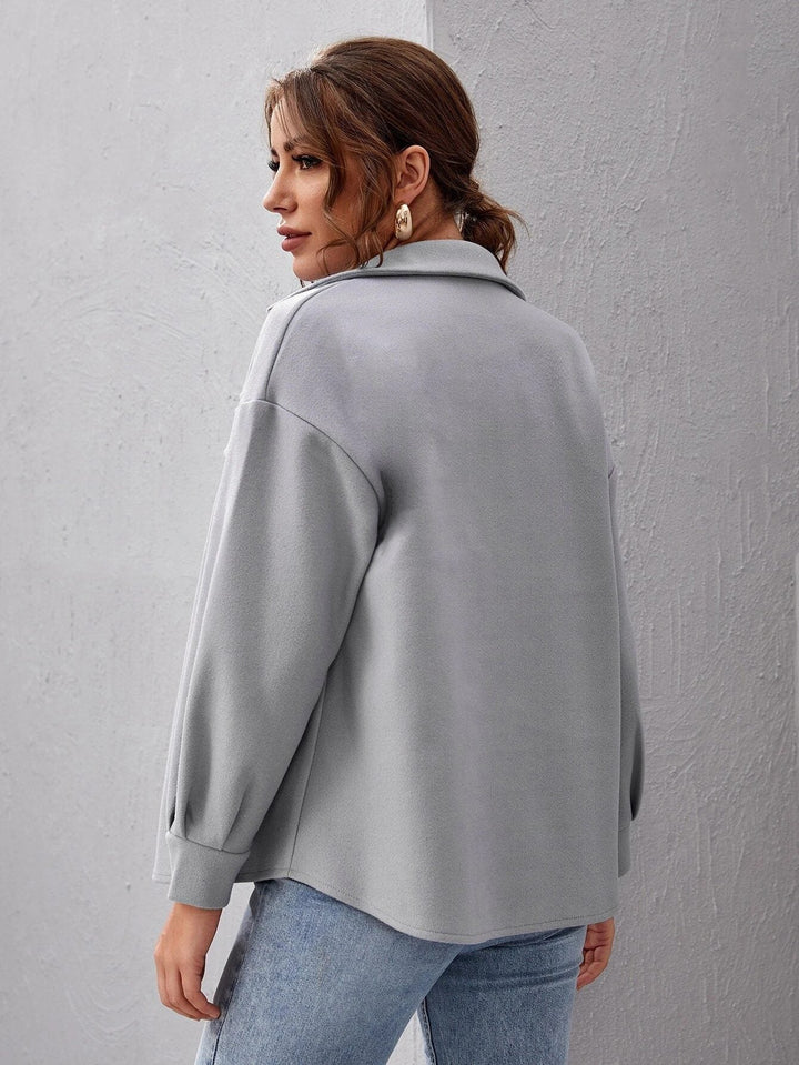Drune | Wollmischjacke - Leicht & Warm - Weicher Wollmischstoff - Alltäglicher Herbststil