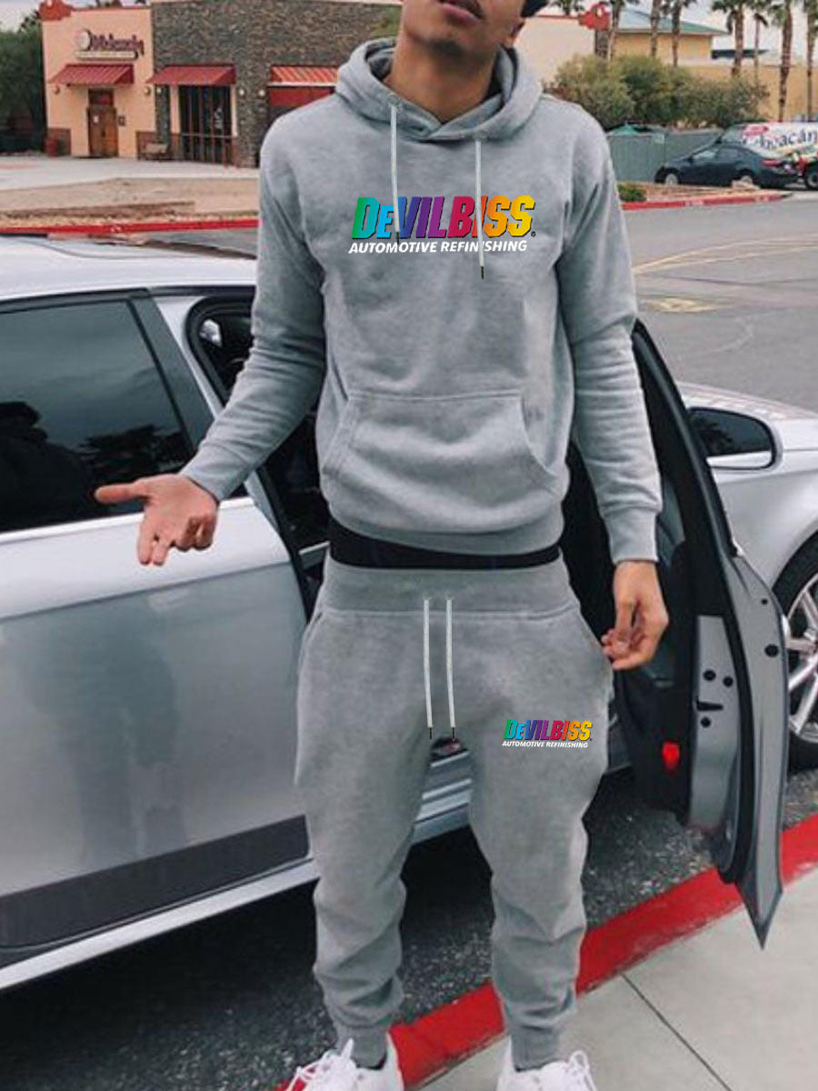 Damen Sportliches Hoodie und Jogginghose Set aus weichem Fleece Drune