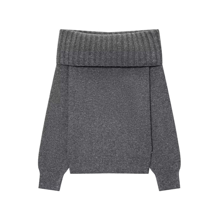 Damen gemütlicher Oversized Pullover Drune