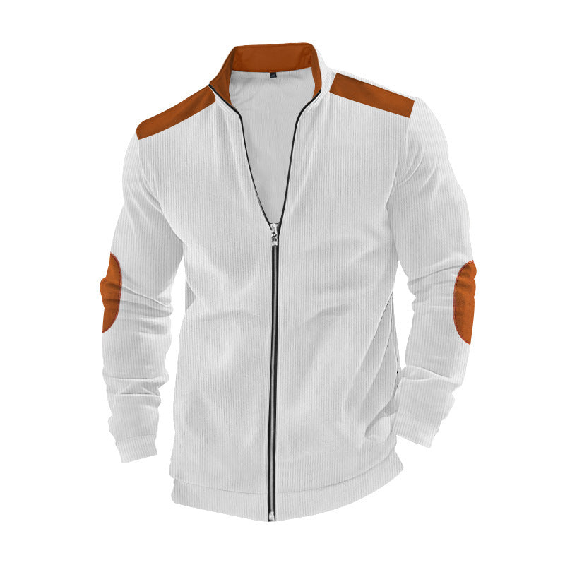 Herren Sportliche Jacke mit Reißverschluss und modischen Akzenten Drune