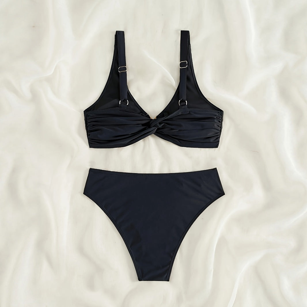 Damen Bikini-Set mit modischem Ringdetail Drune
