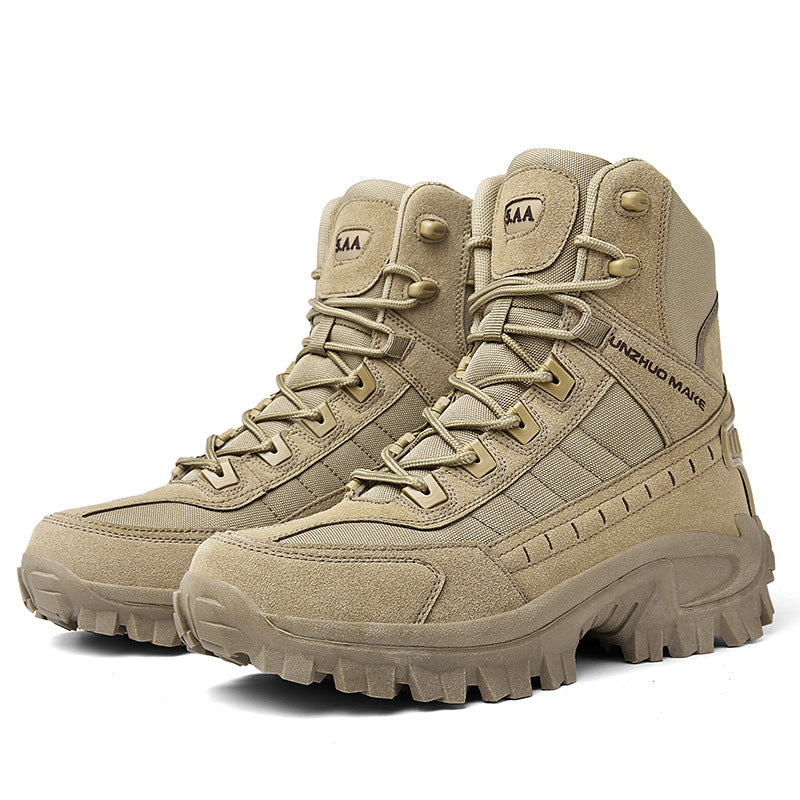 Damen Militärische Wanderschuhe mit rutschfester Sohle und atmungsaktivem Obermaterial Drune