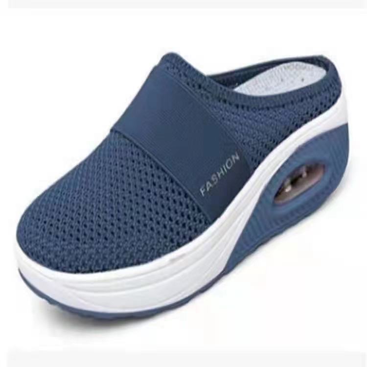Damen Bequeme Luftpolster-Slipper mit atmungsaktivem Obermaterial Drune