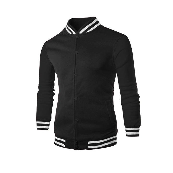 Herren Collegejacke mit elastischen Bündchen und hochwertiger Verarbeitung Drune