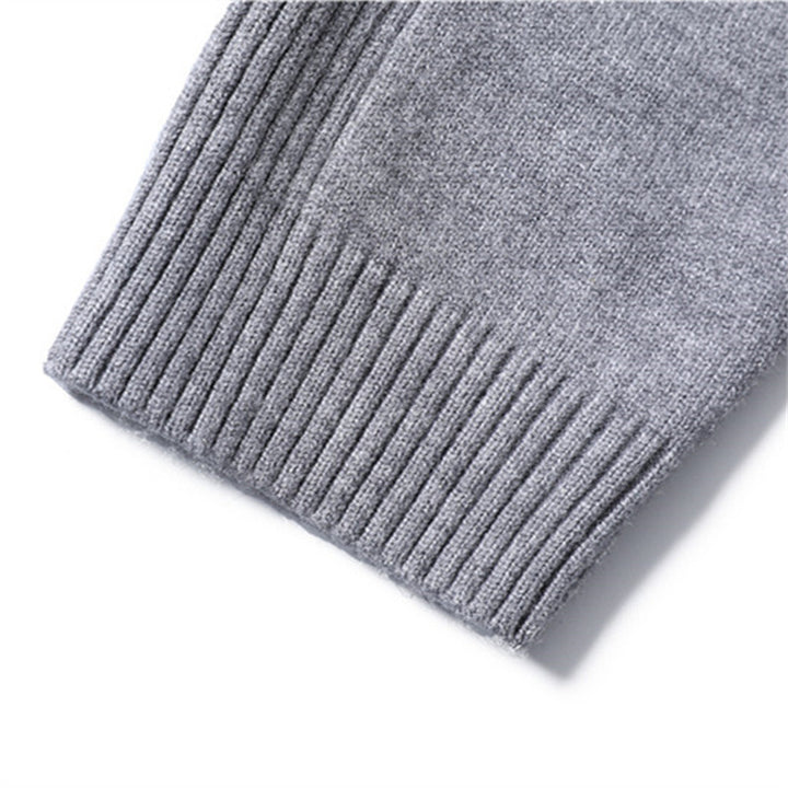 Herren Rollkragenpullover aus hochwertiger Wolle Drune