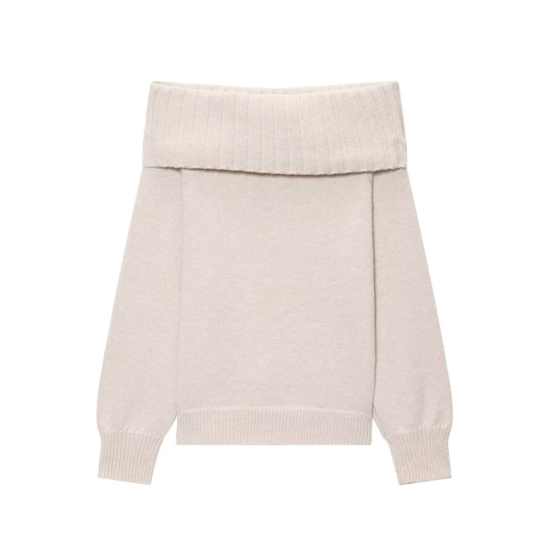 Damen gemütlicher Oversized Pullover Drune