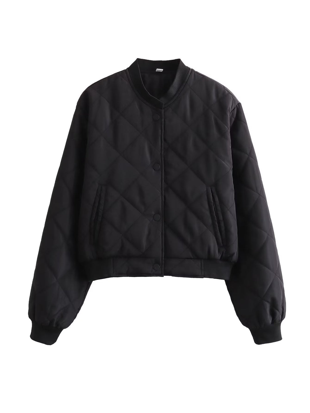 Damen gesteppte Übergangsjacke mit modernem Schnitt und praktischen Taschen Drune