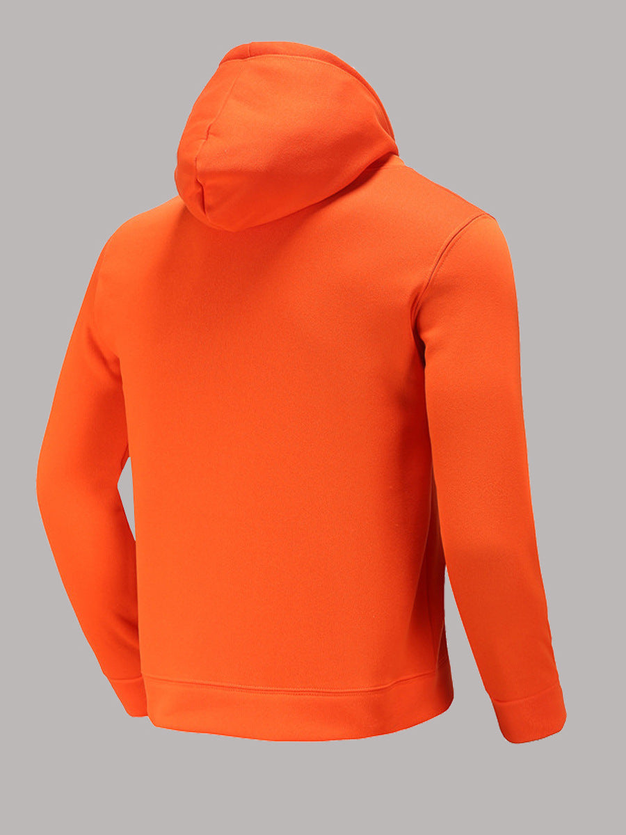 Herren Kapuzenpullover mit modernem Aufdruck und bequemer Passform Drune