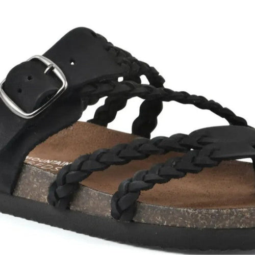 Damen Riemchen-Sandalen mit verstellbarem Schnallenverschluss und anatomischer Fußbettung Drune