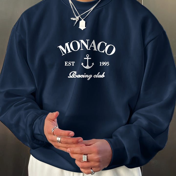 Damen Sweatshirt mit großzügigem Schnitt und einzigartigem Druck Drune