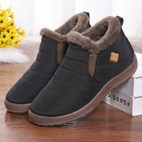 Damen Bequeme Winterschuhe mit kuscheligem Innenfutter und rutschfester Sohle Drune