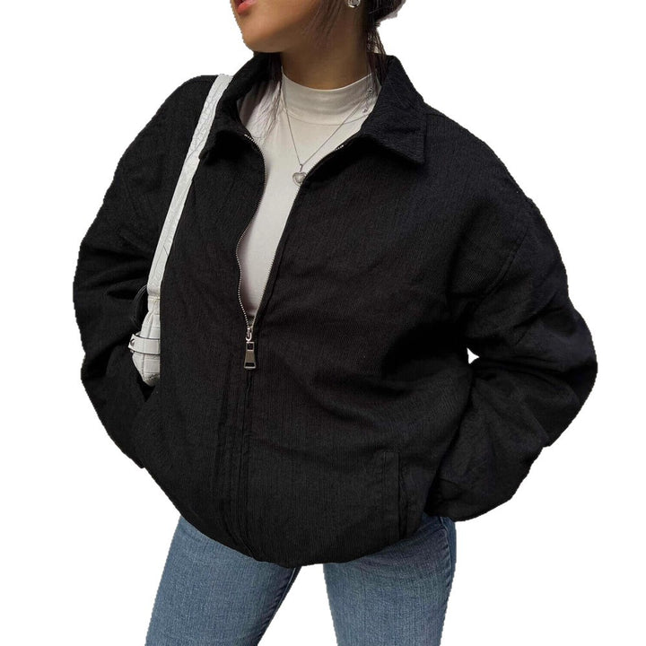 Damen modische und lässigeOversized Jacke Drune