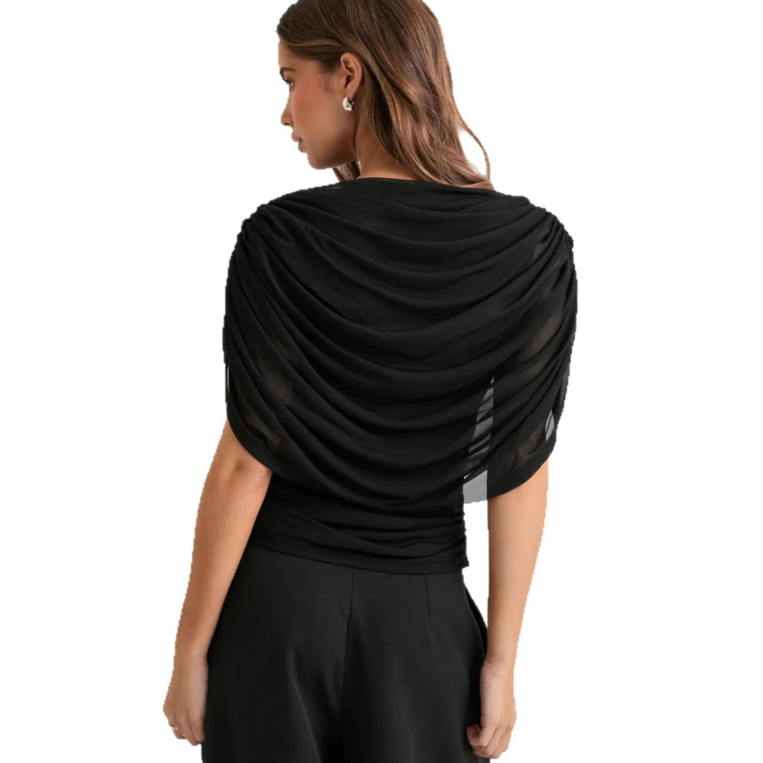Damen stilvolles Drapiertop Drune