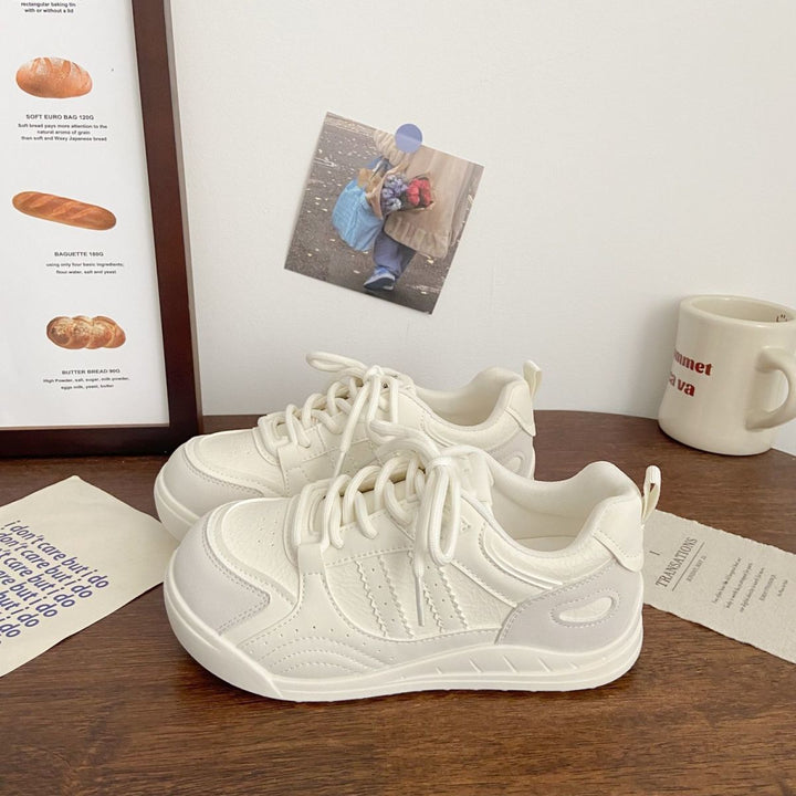 Damen Bequeme Freizeitsneakers mit atmungsaktivem Obermaterial und flexibler Sohle Drune