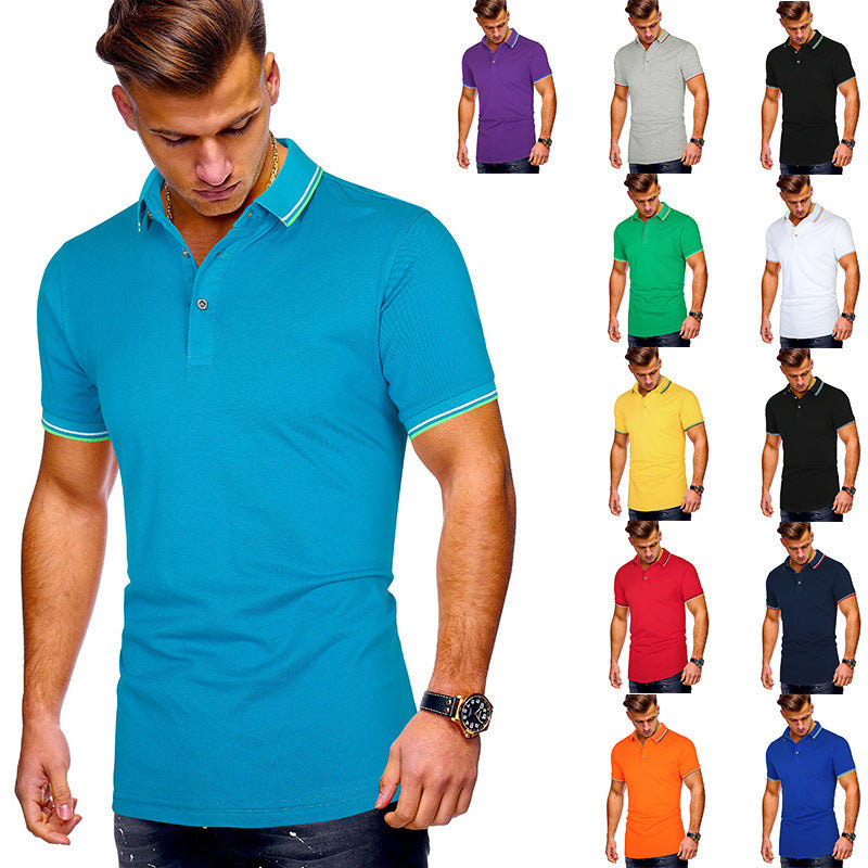 Herren Poloshirt mit modernen Akzenten Drune
