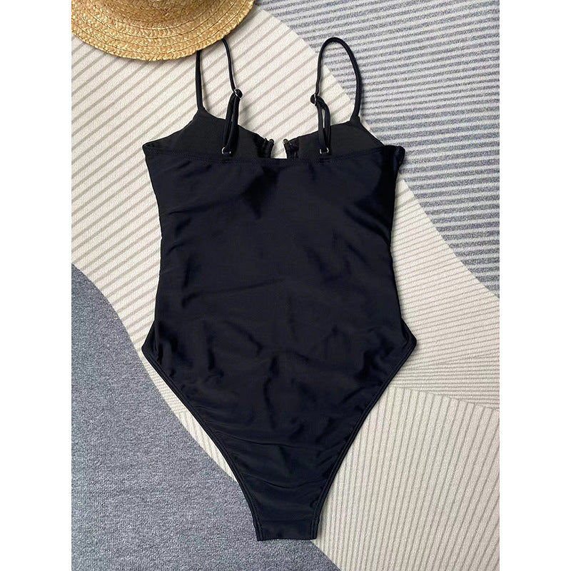 Damen Bikinis mit modischen Ringen Drune
