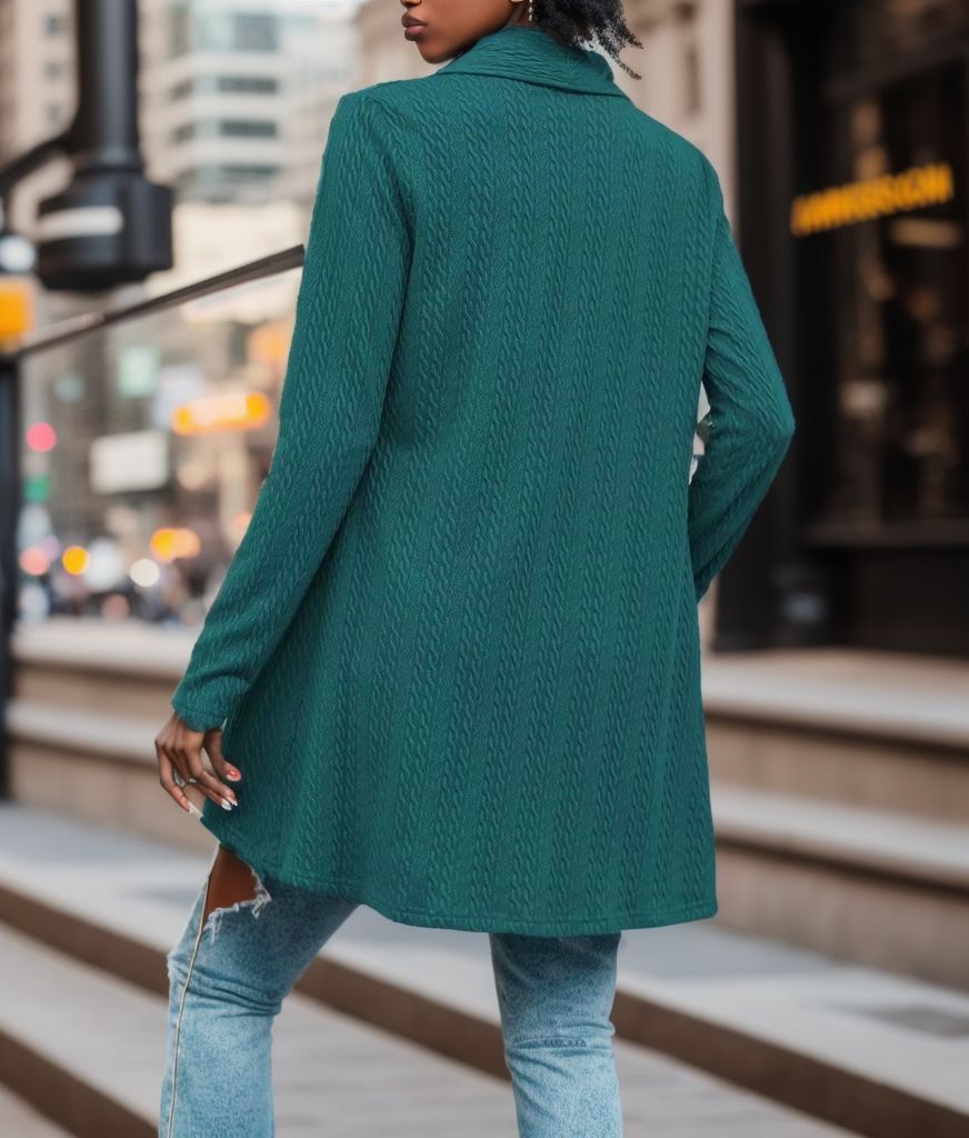 Damen Strickjacke mit elegantem Schnitt und raffinierten Details Drune