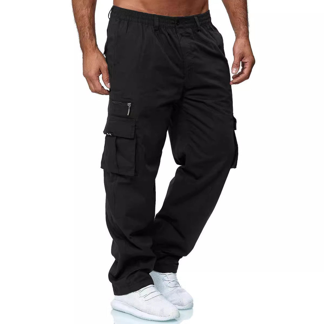 Herren Cargo-Hose mit elastischem Bund und multifunktionalen Taschen Drune
