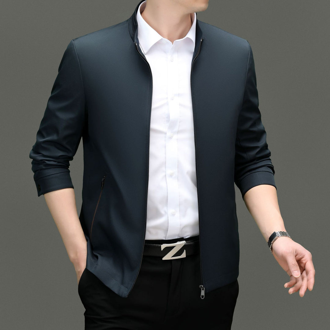 Herren leichte Funktionsjacke mit hochwertigen Details Drune