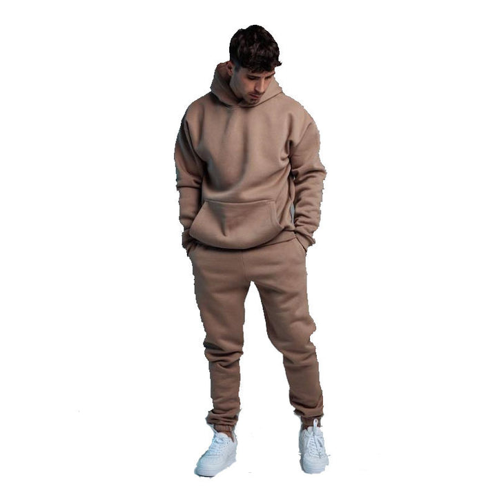 Damen nan extraweicher Oversize-Hoodie mit strukturierter Kängurutasche, überschnittener Schulter und angerauter Innenseite Drune
