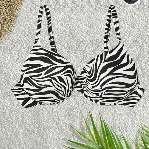 Damen Push-up Bikini-Top Drune