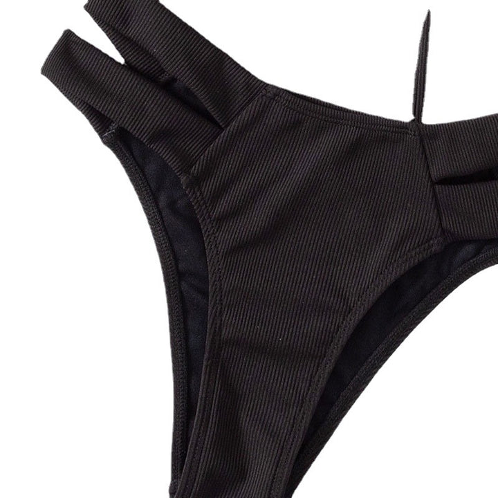 Damen Triangel-Bikini mit verstellbaren Trägern und modernem Cut Drune