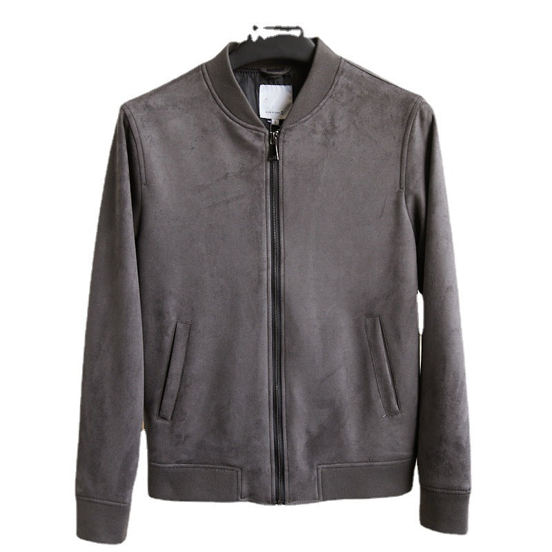 Herren elegante und bequeme Wildlederjacke Drune