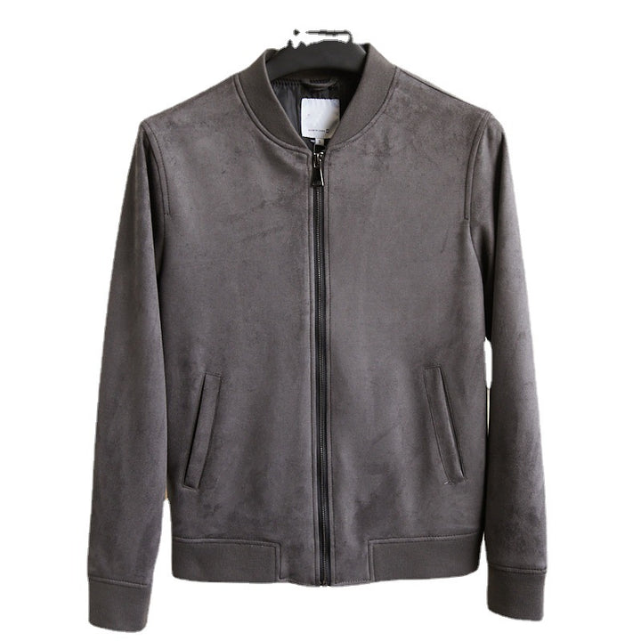 Herren elegante und bequeme Wildlederjacke Drune