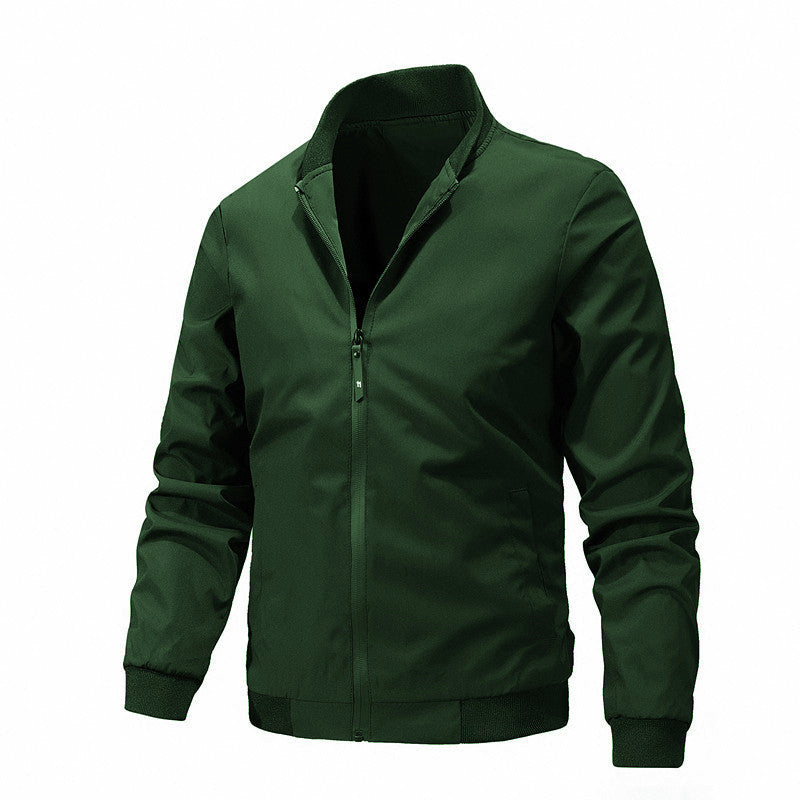 Herren stylische Übergangsjacke mit elastischen Ärmelbündchen und atmungsaktiven Materialien Drune