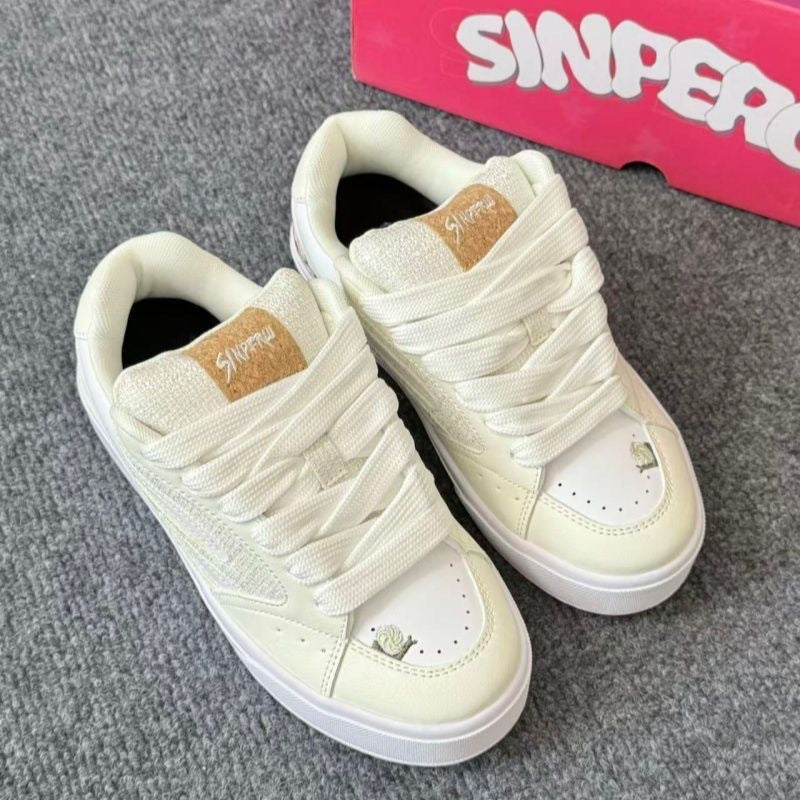 Damen Sportliche Sneakers mit tierischen Motiven und atmungsaktiver Oberflächenstruktur Drune
