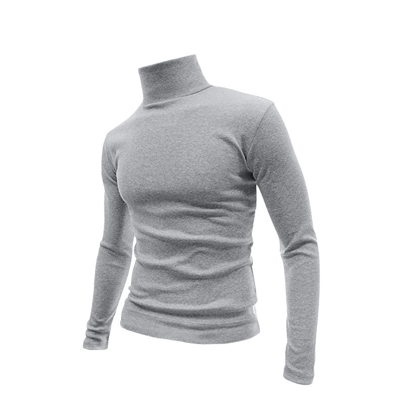Herren Hochwertiger Stehkragenpullover aus weichem Material Drune