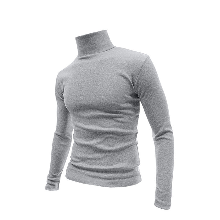 Herren Hochwertiger Stehkragenpullover aus weichem Material Drune