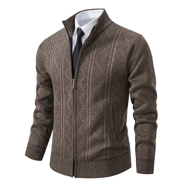 Drune | Herren Zip-Up Puffer-Jacke