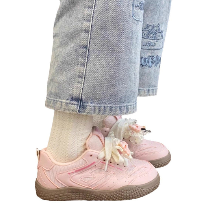 Damen Sneakers mit verspieltem Schleifen-Design von Drune
