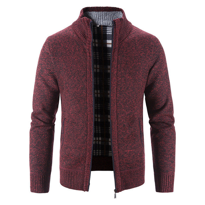 Herren Strickjacke mit innovativem wärmeisolierendem Innenfutter Drune
