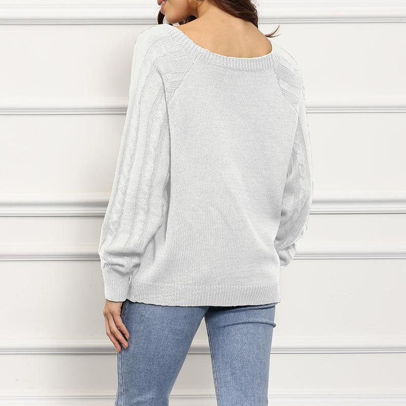 Drune | Pullover Aus Gedrehtem Strick mit Modernem Design