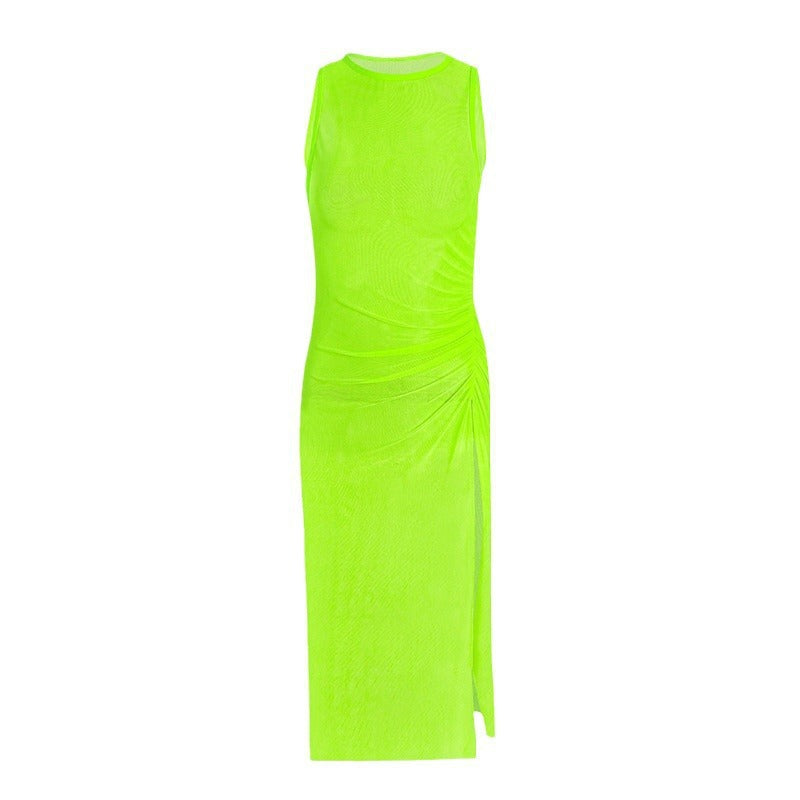 Damen Kleid mit raffiniertem Wickeldesign Drune