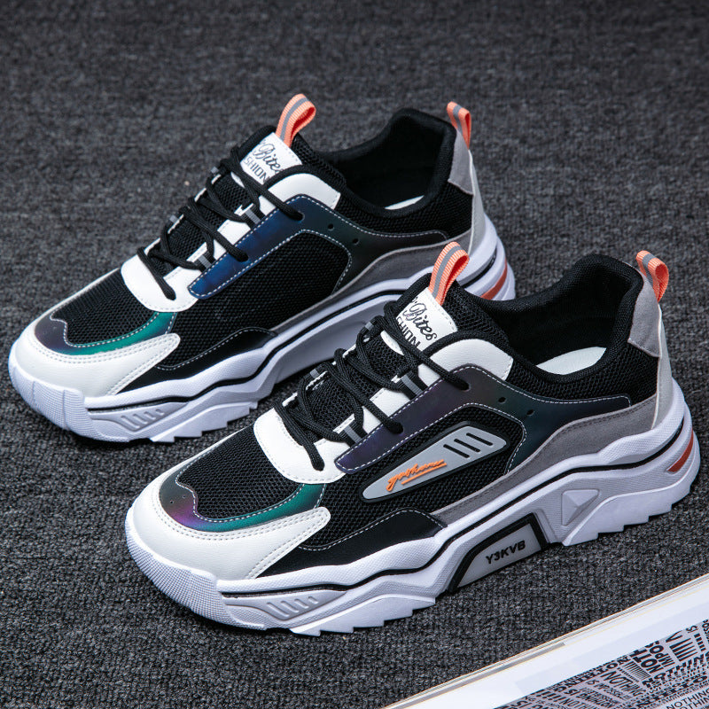 Damen Sportliche Lauf-Sneaker mit stabiler Sohle und atmungsaktiver Netzstruktur Drune
