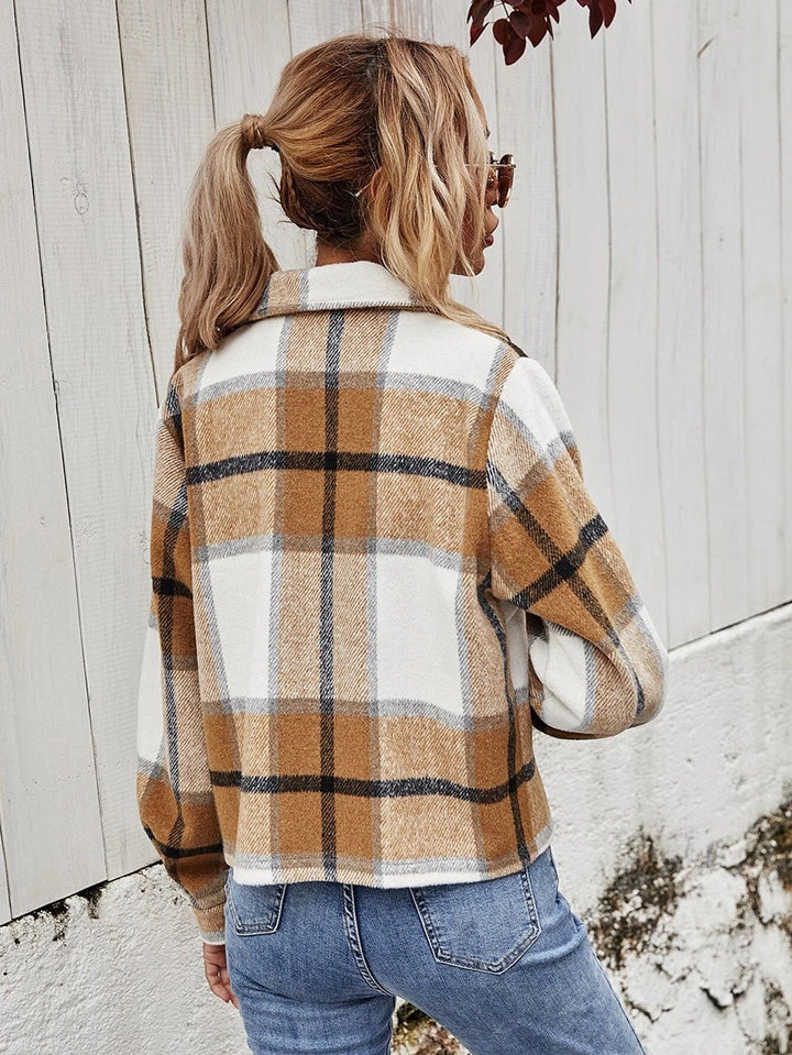 Drune | Flanell Shacket - Übergroße Knopfleistenjacke - Gemütlich & Trendy - Herbst & Winter Schichtung