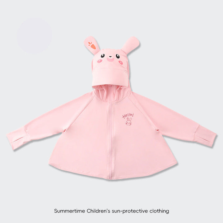 Damen Sportjacke mit Kapuze und Tiermotiv Drune