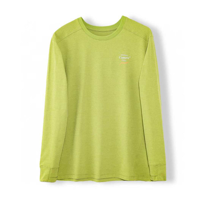 Damen Sportliches Langarmshirt mit innovativer Gewebestruktur Drune