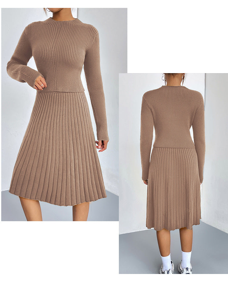 Drune | A-Linie Rock Strickpullover Set
