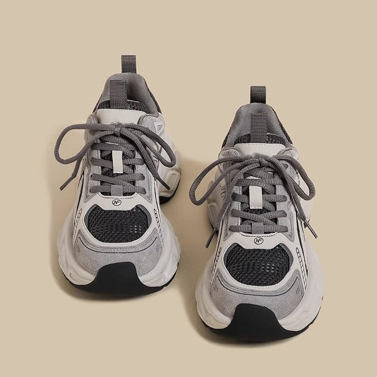 Damen Sportliche und atmungsaktive Sneakers mit dämpfender Sohle Drune