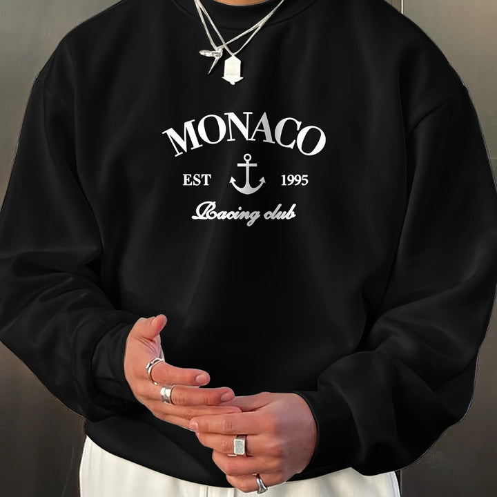 Damen Sweatshirt mit großzügigem Schnitt und einzigartigem Druck Drune