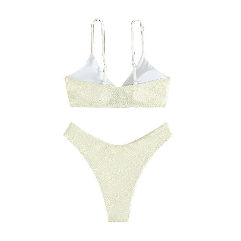 Damen Triangel-Bikini mit modischem Ringdetail Drune