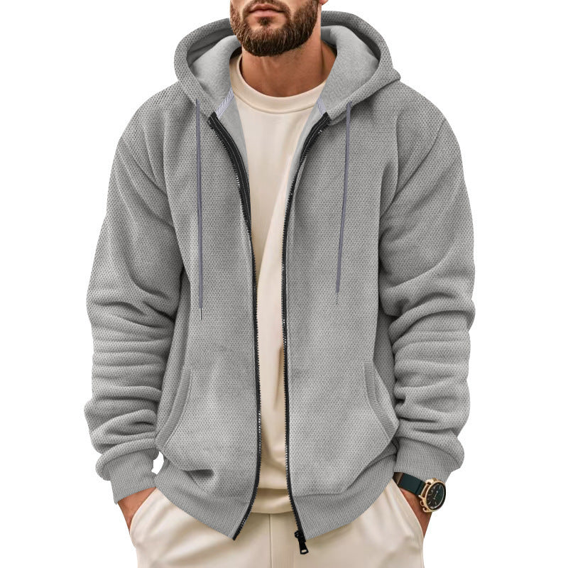 Herren Fleece-Hoodie mit praktischen Taschen Drune