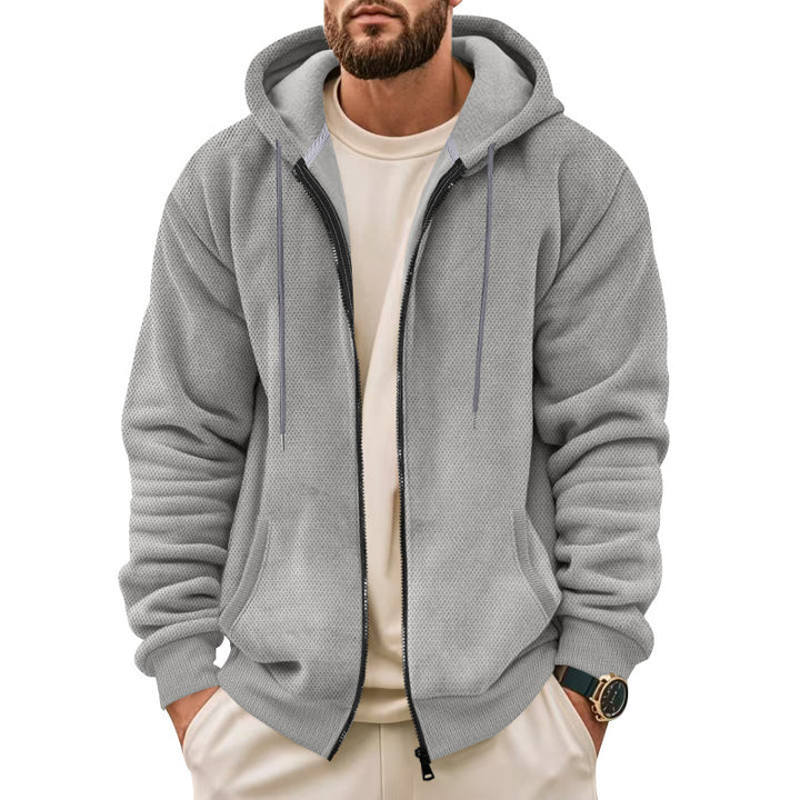 Herren Fleece-Hoodie mit praktischen Taschen Drune