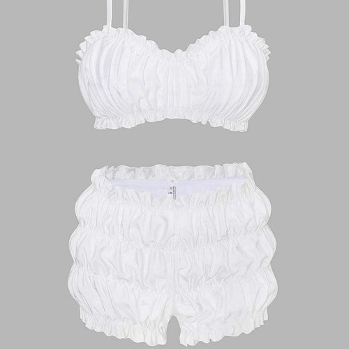 Damen Rüschenshorts Drune